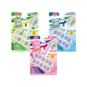 Airpure Fresh Loos 6in1 Toilet Block 2x50g