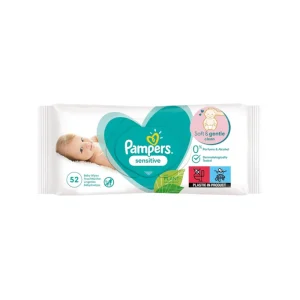 Pampers Sensitive Wipes 52 count
