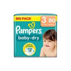 Pampers Baby Dry Size 3 (6-10kg) 80 pcs