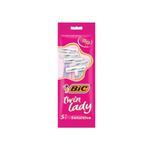 Bic Disposable Razor Twin Lady 5pc Sensitive