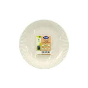 Party Plate 20pcs 25cm Round White