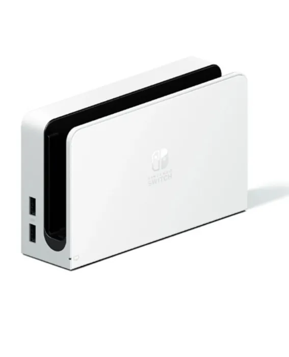 کنسول بازی نینتندو مدل Switch White OLED با دسته بازی (جویکان) سفید - Image 5