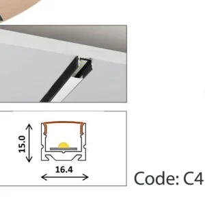 پروفیل لاین نوری کد C4