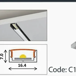 پروفیل لاین نوری کد C 1